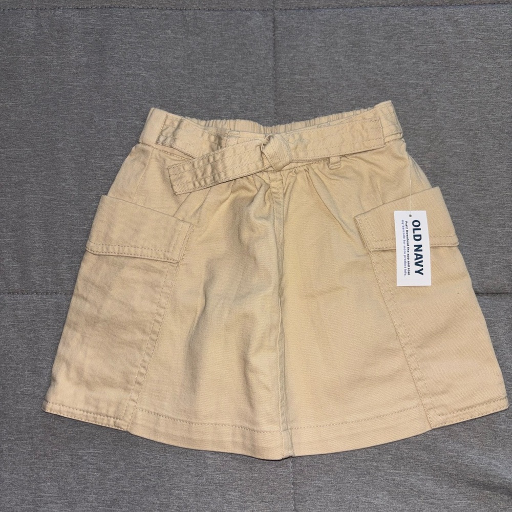 Khaki Toddler Skirt